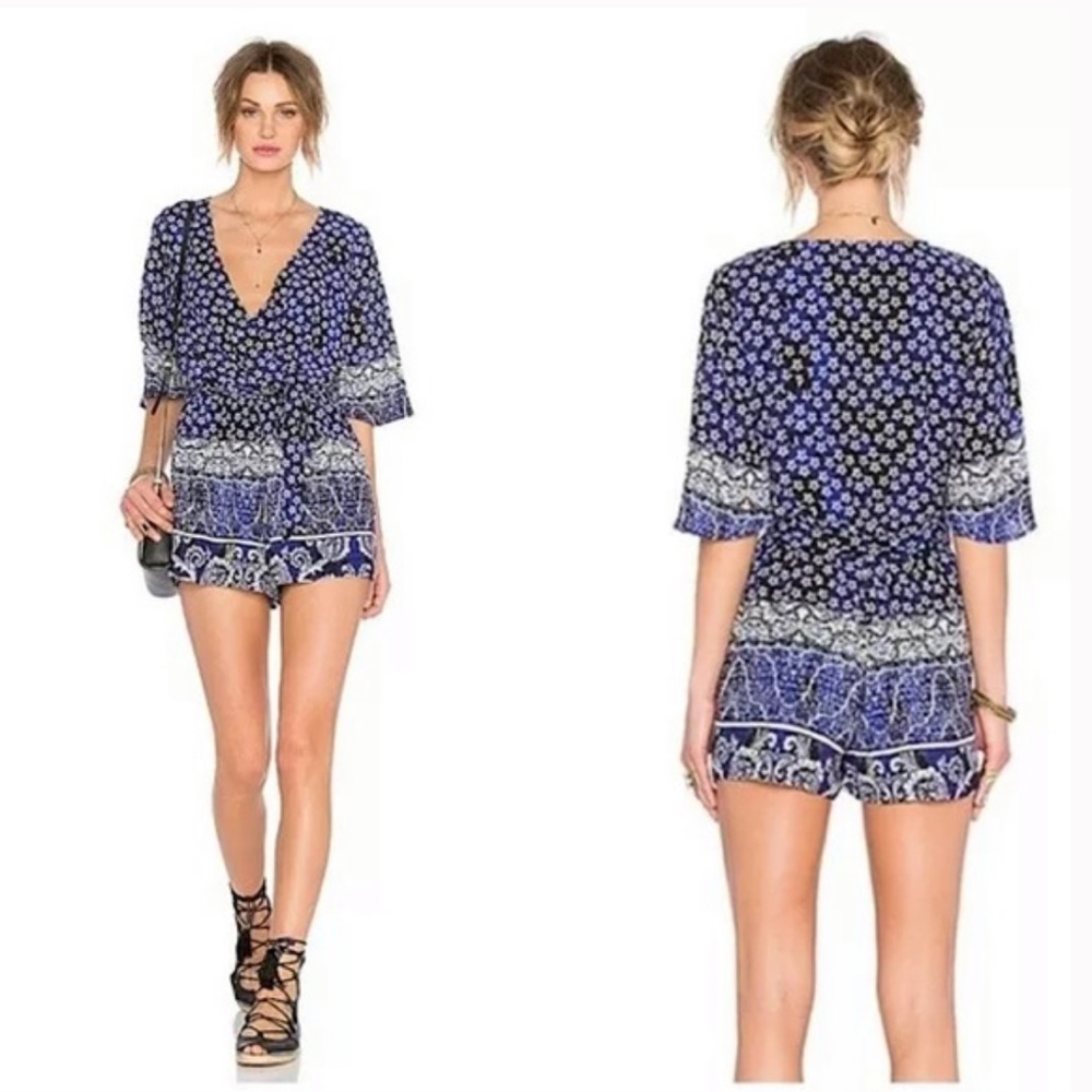 Lovers + Friends Blue White Black